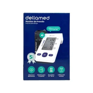 Monitor de Pressão Digital de Braço com Voz Ultra Max Dellamed 1 Unidade