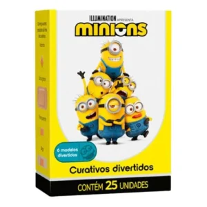 Curativo Infantil Topz Minions com 25 Unidades