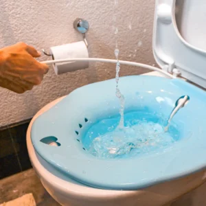 Bacia para Banho de Assento com Bomba Longevitech