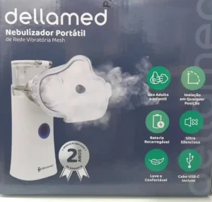 Inalador Nebulizador Mesh Portátil Recarregável Mini