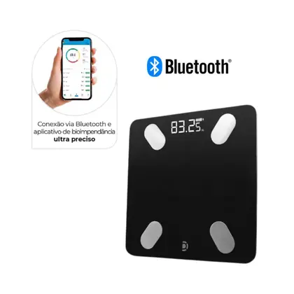 Balança de Bioimpedância Alta Precisão com Bluetooth até 180kg Dellamed - Imagem 2