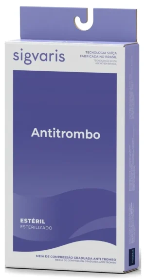 Meia Antitrombo Sigvaris Unissex 18-23 mmHg GG Branca