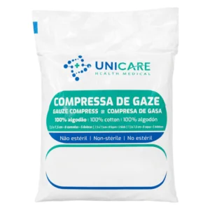 Compressa de Gaze Estéril 13 Fios com 10 Unidades Unicare