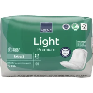 Absorvente Feminino Abena Light Extra Premium com 10 Unidades