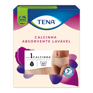 Calcinha para Incontinência Urinária Tena Nude Lavável G