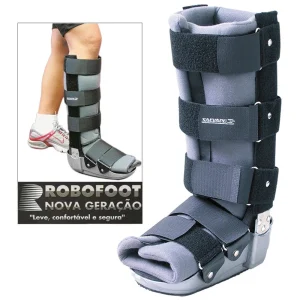 Robofoot Bota Imobilizadora Longa Nova Geração Ref. 608 Salvapé Tamanho G 40-43