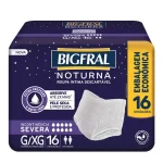 Roupa Íntima Bigfral Noturna G/XG 16 Unidades
