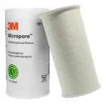 Fita Micropore Hipoalergênica Branca 3M 100mm x 10m 1 Rolo