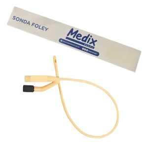 Sonda de Foley Látex 2 Vias com Balão Nº 08 Medix
