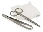 Kit Retirada de Pontos Estéril Descartável com Pinça e Tesoura Kolplast