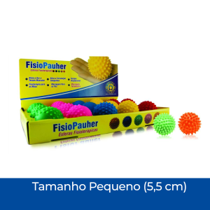 Esfera Fisioterapêutica Fisiopauher FG-12 5x5cm Ortho Pauher Cores variadas