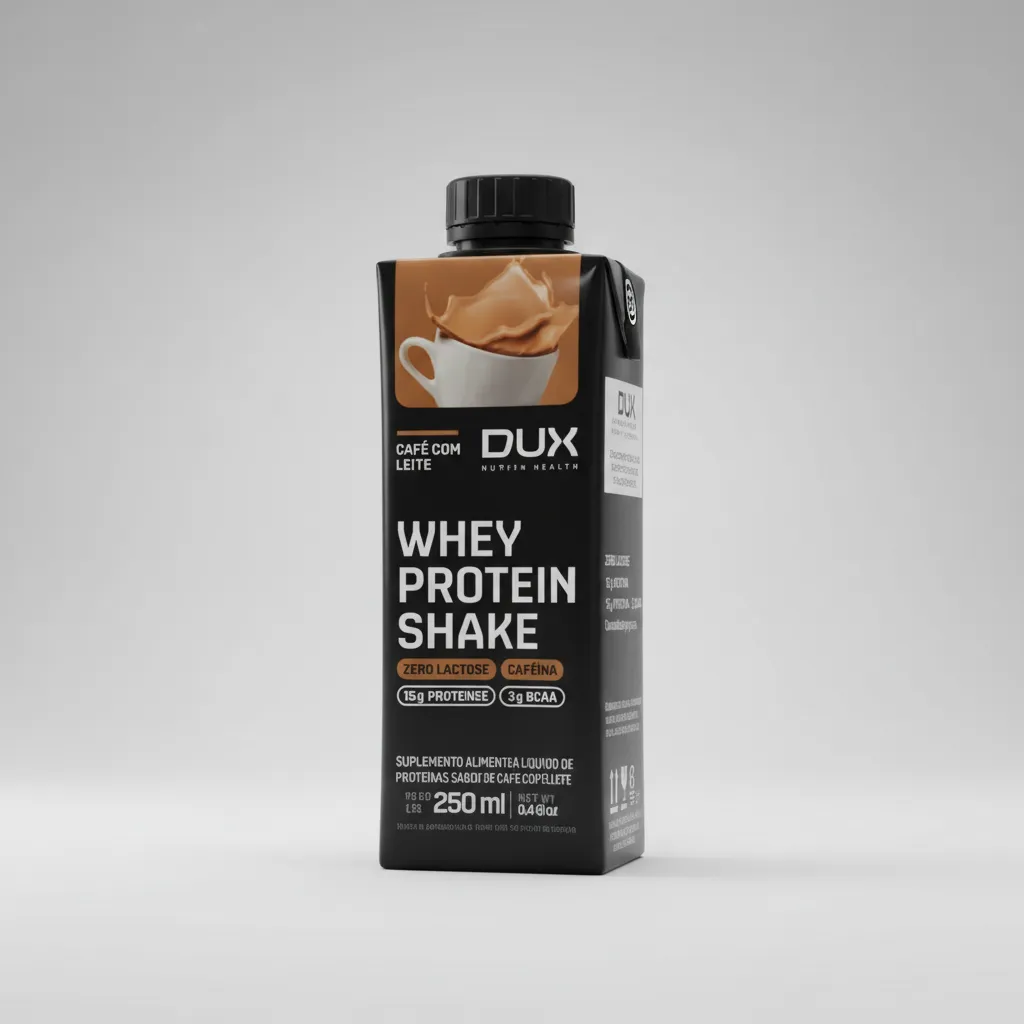 Whey Protein Shake Dux Café com Leite 250ml