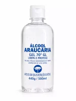 Álcool Gel Antisséptico 70% Araucária 500ml