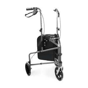 Andador Dobrável 3 Rodas D11 Suporta até 100kg Dellamed