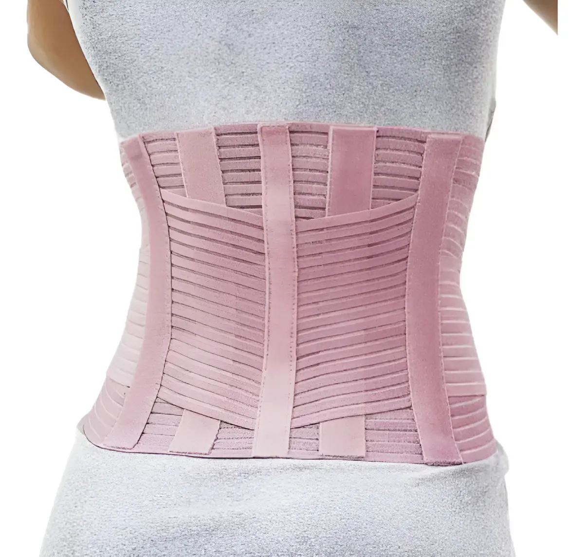 Cinta Postural Fit Estreita Rose Salvapé Ref. 166 Tamanho G - Imagem 3