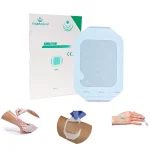 Curativo Placa Filme Adesivo Transparente Sem Fenestra Kangli Film 10x12cm Vita Medical