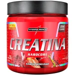 Creatina Hardcore Sabor Morango 350g Integralmedica