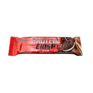 Barra de Proteína Whey Protein Crisp Bar Cookies & Cream 45g Integralmedica