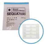 Curativo SequaHold – Dispositivo para Fechamento de Feridas Cirúrgicas com 4 Unidades