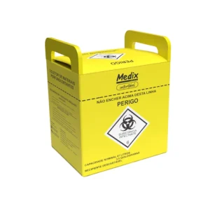Coletor para Perfurocortantes Sustentável 7 Litros Medix