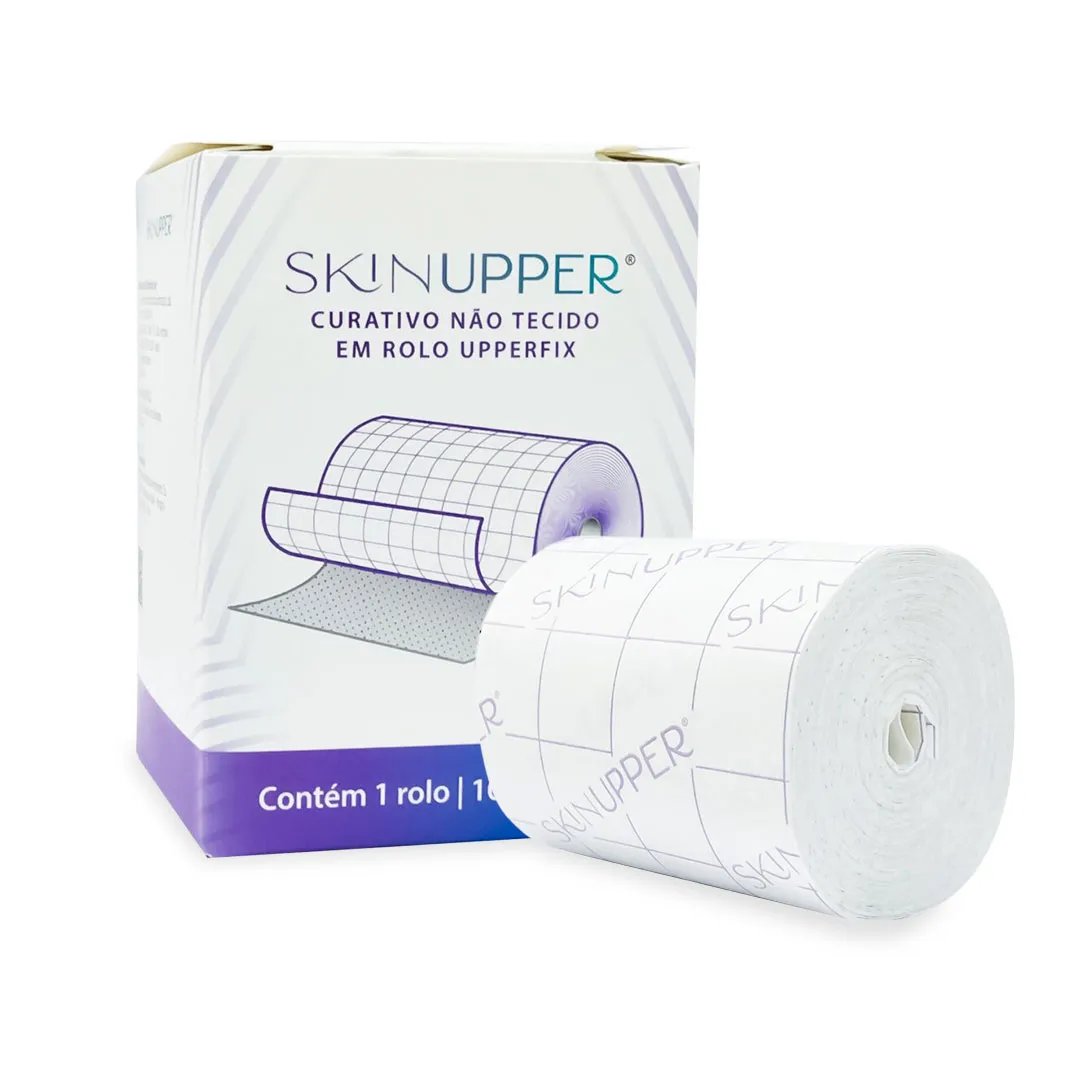 Curativo Não Tecido em Rolo Upperfix Skinupper 10cm x 10m - Imagem 3