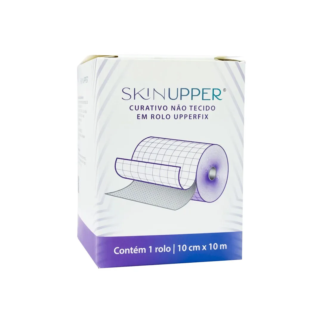 Curativo Não Tecido em Rolo Upperfix Skinupper 10cm x 10m