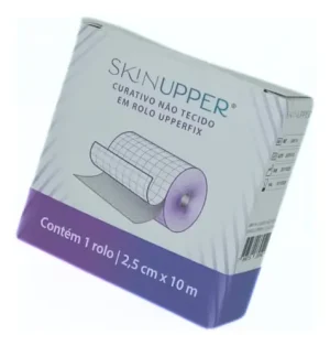 Curativo Não Tecido em Rolo Upperfix Skinupper 2,5cm x 10m