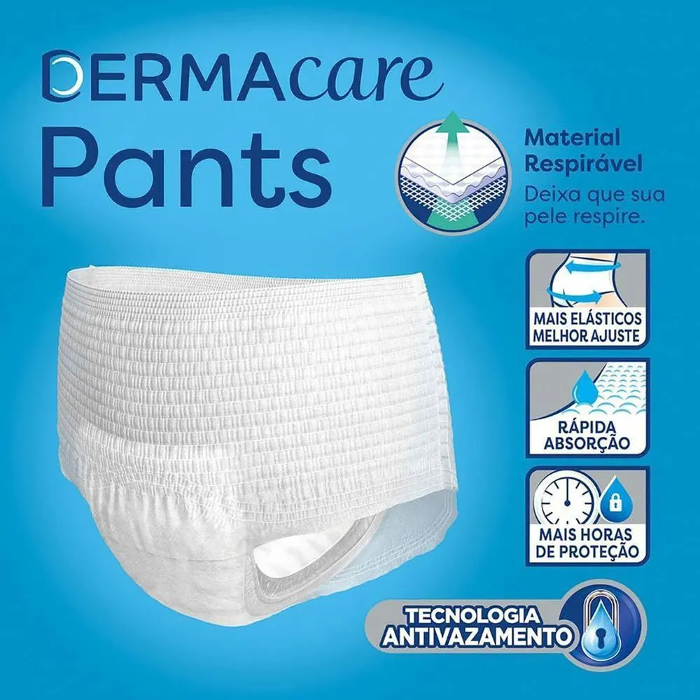 Roupa Íntima TENA Pants DermaCare P/M com 24 Unidades - Imagem 3