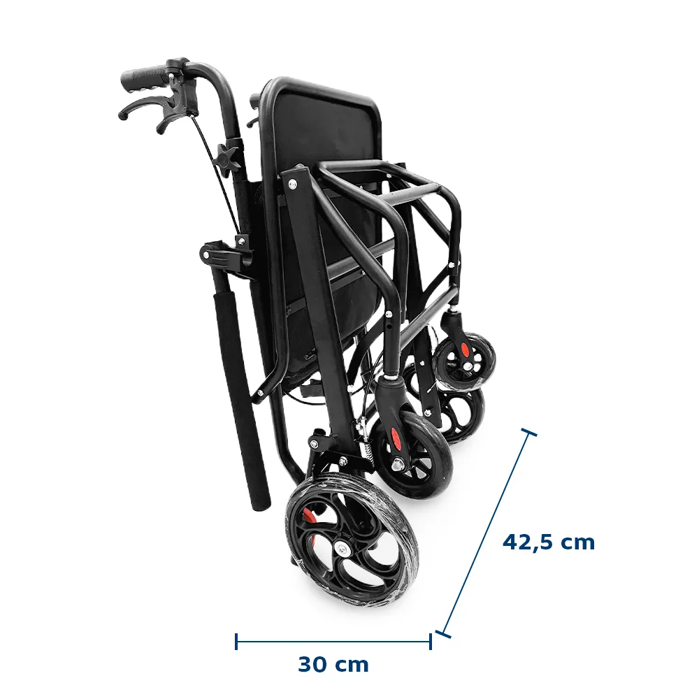 Cadeira de Transporte D90 até 100kg Dellamed - Imagem 5