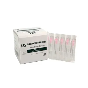 Agulha Hipodérmica Descartável Estéril 40 x 1,20 mm (18G x 1 1/2") Wiltex Unidade