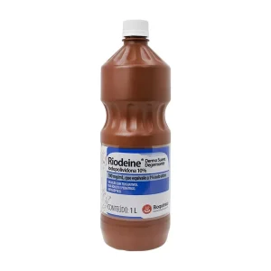 Riodeine Iodopovidona (PVPI) Degermante 1000 mL Rioquímica