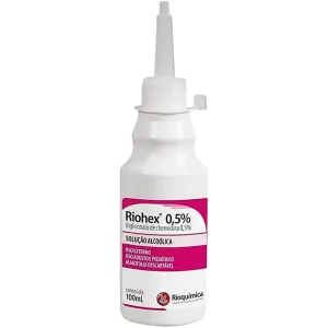 Riohex 0,5% Solução Alcoólica Rioquímica 100 mL