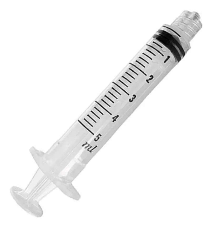 Seringa Hipodérmica Descartável 5 mL Luer Lock Sem Agulha Estéril Medix Unidade - Imagem 3